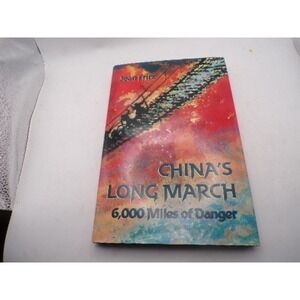 China's Long March 6,000 Mile of Danger Jean Fritz 1988 Illustrated History Book